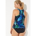 thumbnail image 3 of Swimsuits for All Chlorine Resistant High Neck Racerback Tankini Set, 3 of 3