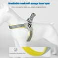 thumbnail image 5 of AONYIYI Dog Harness and Leash Set,Saddle style Harness,Automatic Retractable Leash,Yellow and Green,L, 5 of 8