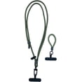 thumbnail image 1 of ORUYROP 2 Packs Porte-Clés Lanière de Téléphone Réglable Sangle de Cou et Sangle de Poignet avec Patchs pour Téléphone Intelligent, 1 of 3