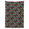 thumbnail image 3 of Ambesonne Strawberry Tablecloth Rectangular Table Cover, Botanical Spring, 52"x70", Multicolor, 3 of 4