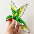 thumbnail image 4 of Fiudx Vitral de Colibrí, Colgante de Ventana Acrílico Colorido, Decoración para El Hogar Que Refleja La Luz Del Sol, Adorno para Jardín o Patio, Regalo Único para Familiares y Amigos, Artesanía Exqui, 4 of 5