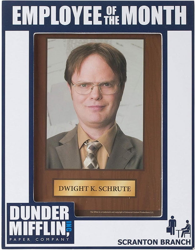 The Office "Employee of the Month" Photo Frame Holds 5 x 7 Inch Pictures