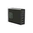 thumbnail image 6 of 65W 4 6 10 Port Usb Fast Charger Type C Pd High Speed Quick Hub for Iphone for Xiaomi for Samsung,60W Mobile Cell Phone Multi Adapter (65W 6 Port Black,US Plug), 6 of 7