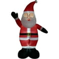 thumbnail image 5 of Fraser Hill Farm 12 ft Tall Inflatable Traditional Santa Claus, Outdoor Christmas Decoration with Lights, Perfect for Lawn and Yard Displays, FHFSANTA121-L, 5 of 15