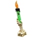 thumbnail image 5 of Cráneo de Halloween con Luz Huesos de Mano Esqueléticos, Cónica, Decoración de para Verde, 5 of 6