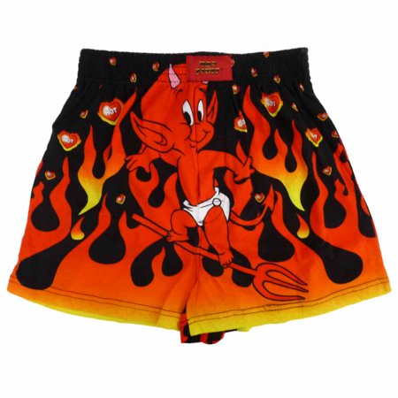 Hot Stuff - Hot Stuff Mens Black Valentine's Day Boxers ...