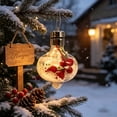 thumbnail image 6 of Qwtwty Glowing Christmas Ornaments Christmas Tree Hanging Decoration, Shatterproof Mini Hanging Pendants for Xmas Tree Fireplace Holiday Decor, 6 of 6