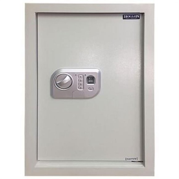 MFR WS-BIO-1 Biometic Wall Safe, White