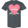 thumbnail image 3 of Inktastic World's Best Mom in Pink Heart with Flowers T-Shirt, 3 of 5