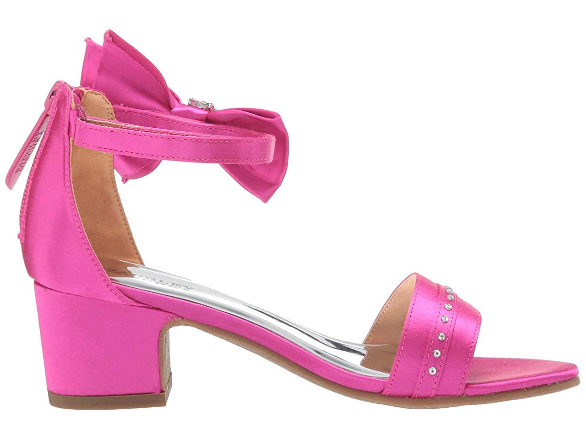 badgley mischka fuchsia shoes