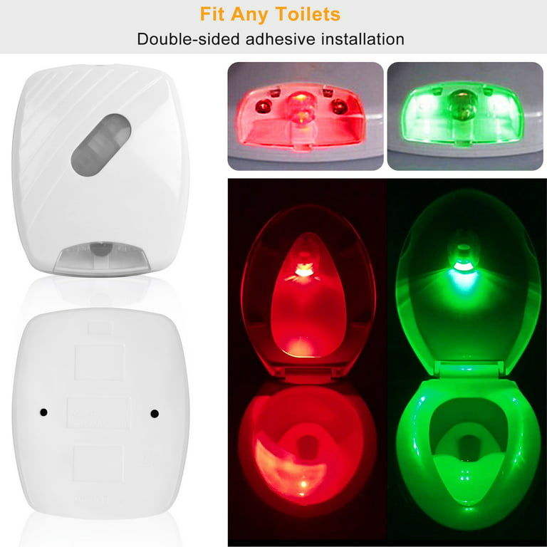 Ailun Toilet Night Light 3Pack Motion Activated LED Light 8 Colors Changing  Toilet Bowl Illuminate N…See more Ailun Toilet Night Light 3Pack Motion