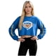 thumbnail image 1 of TaTaai Women Baseball Print Fashion Loose Casual Long Sleeve T Shirt Crew Neck Pullover Sports Sweatshirt Top for Daily Street Wear Gift, 1 of 5