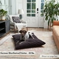 thumbnail image 6 of Happy Hounds Charlie Corduroy Reversible Throw Dog Bed, Large (48" x 36"), Charcoal, 6 of 7