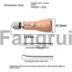thumbnail image 5 of For Diy Hand Suture Tool Case Bag Wax Thread Canvas Taper Needle, 5 of 5