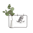 thumbnail image 1 of Eagle Crown Animal Baroque Style Metal Picture Frame Cerac Vase Decor, 1 of 2