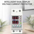 thumbnail image 5 of 2X Riel DIN Doble Pantalla Ajustable sobre Voltaje Corriente y Bajo Voltaje Dispositivo Protector Relé Protector 60A 220 V 230 V, 5 of 5