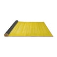 thumbnail image 2 of Ahgly Company Indoor Rectangle Abstract Yellow Contemporary Area Rugs, 7' x 10', 2 of 4