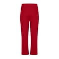 thumbnail image 6 of Mifsaly Baggy Sweatpants Men Casual Wide Leg Pant Drawstring Elastic Waist Athletic Joggers Outdoor Running Pants with Zipper Pocket Red XXXL, 6 of 6