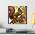 thumbnail image 4 of Squirrels in Bloom - Canvas, 4 of 10