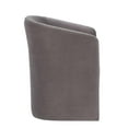 thumbnail image 6 of Steve Silver Iris Upholstered Velvet Accent Chair, Fog, 6 of 9