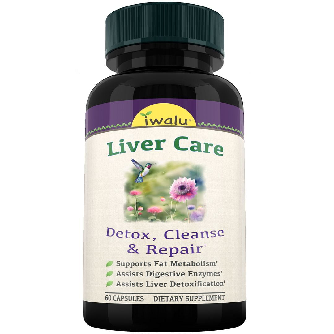 Liver Cleanse Detox & Repair Formula - Herbal Liver Cleanse Support 