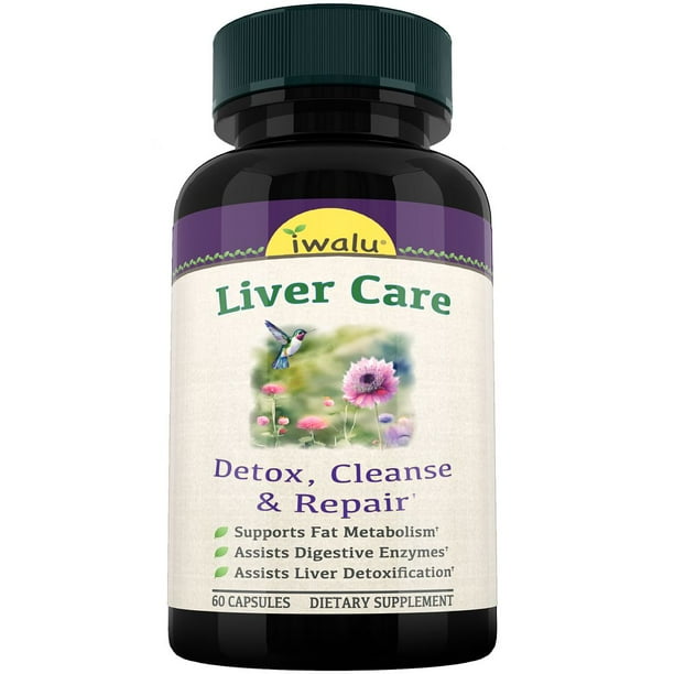 Liver Cleanse Detox & Repair Formula Herbal Liver Cleanse Support Supplement with Milk Thistle