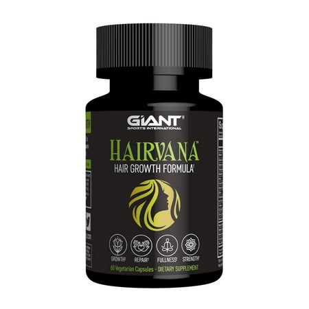Giant Sports Hairvana, Hair Growth Formula Pill, 30