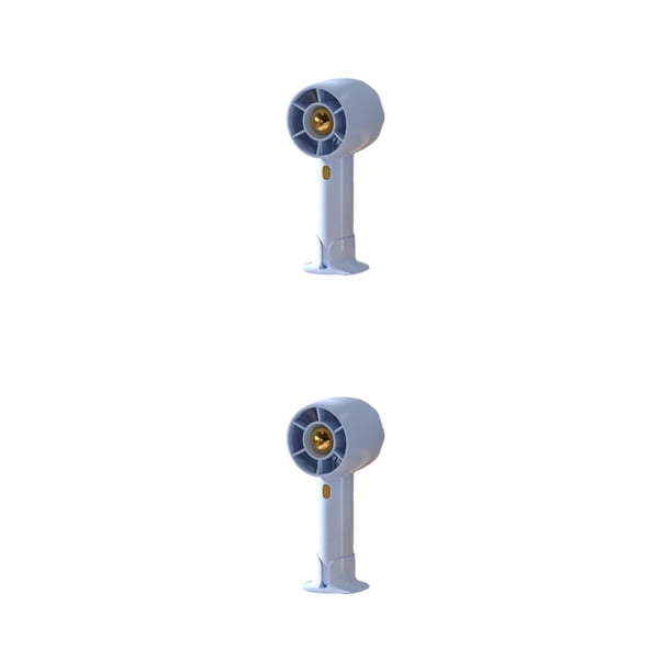 Yuarrent Mini Ventilador USB Recargable Viento Grande Inalámbrico Ventiladores de Refrigeración Sin Aspas Bolsillo 3 Modos Ventilador de Azul 2piezas