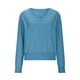 thumbnail image 5 of Ropa para chicas adolescentes,Suéter de cuello en V para mujer, jersey de punto ligero, top informal de manga larga, poliéster, moda de otoño, sopatenor, 5 of 9