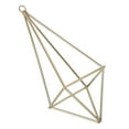thumbnail image 6 of Quadrilateral Hanging Tillandsia Rack for Stylish Room Decor Golden Air Plant Holder, 6 of 7