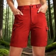 thumbnail image 2 of Jerdar Women's Hiking Cargo Shorts Quick Dry Lightweight for Outdoor Golf Fishing Outdoor Casual with Multi Pockets M, 2 of 8
