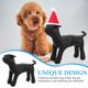 thumbnail image 2 of Maniquí de perro de cuero de PU Modelo de exhibición de ropa para perros Accesorio de maniquí de perro de cuero de PU, 2 of 8