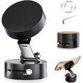 thumbnail image 1 of Netruna Phone Holder, Netruna Airgrip Pro, Netruna Fold Stand, Double-Sided Vacuum Magnetic Phone Stand - (Black), 1 of 7