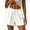 hgg111-White, variant on Ounisa Women's Casual Cooling Sport Shorts Breathable Stretchy Quick Dry Daily Active Shorts