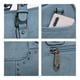 thumbnail image 5 of Bolso Dasein de piel vegana suave para mujer, color azul claro, 5 of 6