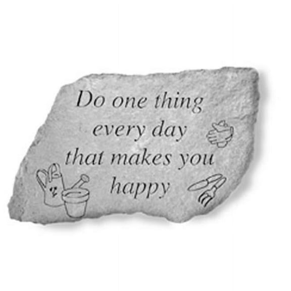 Kay Berry- Inc.  Do One Thing Every Day - Garden Accent - 14.5 Inches x 9.5 Inches