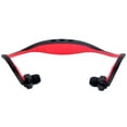 thumbnail image 2 of Leonard Bluetooth Headphones, Wireless Neckband Headset, Wireless Stereo Bluetooth Around with Retractable Earbuds, Noise Cancelling Stereo Earphones with Mic for Workout, Running, Driving, 2 of 3