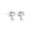 Silver, variant on Tiny Mushroom Stud Earrings for Women 925 Sterling Silver Cute Cartoon Sleeper Earring Cartilage Lobe Piercing Studs Minimalist Lovely Easter Jewelry Friendship Gifts Hypoallergenic