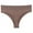 Brown2, variant on Lmnyox Thongs for Women Soft Stretchy Fashion Hipster Panties Breathable High Cut Low Waist Bikini Briefs