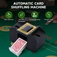 thumbnail image 4 of Automatic Card Shuffler 1/2/4/6 Decks, Electric Battery-Operated Shuffler, Casino Card Game for Poker, Home Card Game, UNO, Phase10, Texas Hold'em, Blackjack, Home Party Club Game, 4 of 13