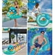 thumbnail image 3 of Tubo flotante inflable para piscina de patos POZA, confeti azul dorado, 3 of 7