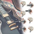 thumbnail image 3 of LICEWO Split Shaft 500K Potentiometer Replacement Part Easy Install Guitar Bass Sound, 3 of 11