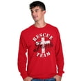 thumbnail image 5 of Rescue Team Jesus Cross Christian Long Sleeve TShirt Men Women Brisco Brands S, 5 of 6