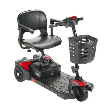 Drive Medical Scout Compact Travel Power Scooter, 3 Wheel