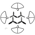 thumbnail image 1 of karymi BLLRC 4pcs Three-Bladed Paddle And Protective Cover For MJX B5W F20 Drone Clearance, 1 of 6