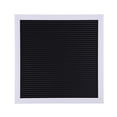 thumbnail image 2 of Mgaxyff 9.84x9.84inch Felt Letter Board,Message Felt Letter Board Sign Changeable Letters Numbers,Black, 2 of 8