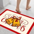thumbnail image 1 of Ganfancp Alfombra de Baño Navideña, Decoración de Baño, Alfombras de Baño Multicolor, Microfibra Extra Suave y Absorbentealfombras de Baño Decorativas Navideñas Antideslizantes Lavables a Máquina Liq, 1 of 7