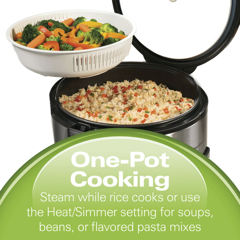 Hamilton Beach 16-cup rice cooker and steamer