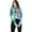 Multi TD, variant on Ed Hardy Women's French Terry Tie Dye Printed Cropped Hoodie