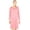Pink Daisy, variant on Womens Long Sleeve Nightgowns Front Side Pocket Sleepwear Soft Pajama Dress Nightshirts